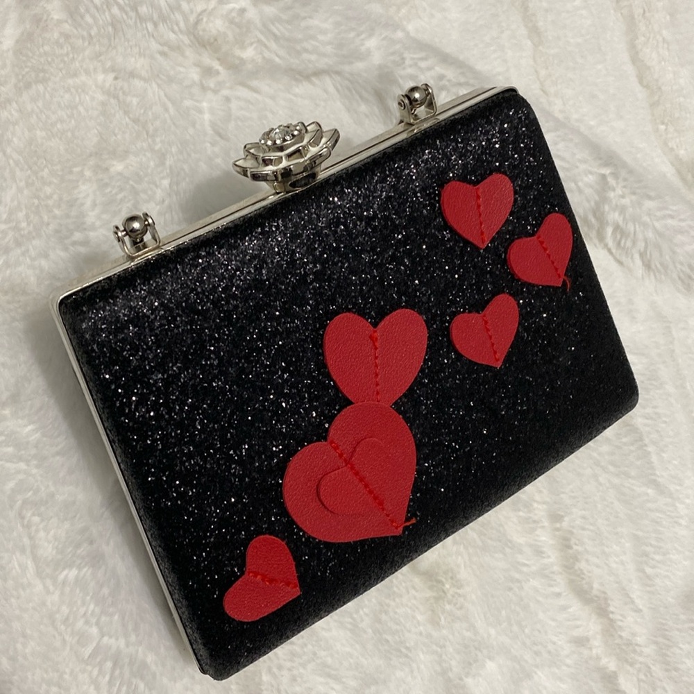 Top Handle Clutch Purse